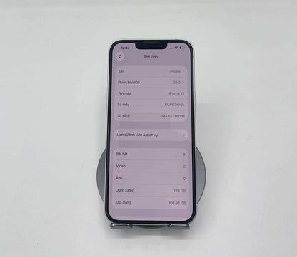 IPhone 13 128gb Màu Trắng - Pin 98% - 96085 A-