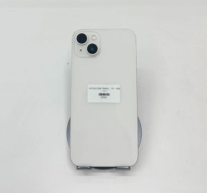 iPhone 14 Plus 256gb Màu Trắng - Pin thay mới 100% - 23561 A-*