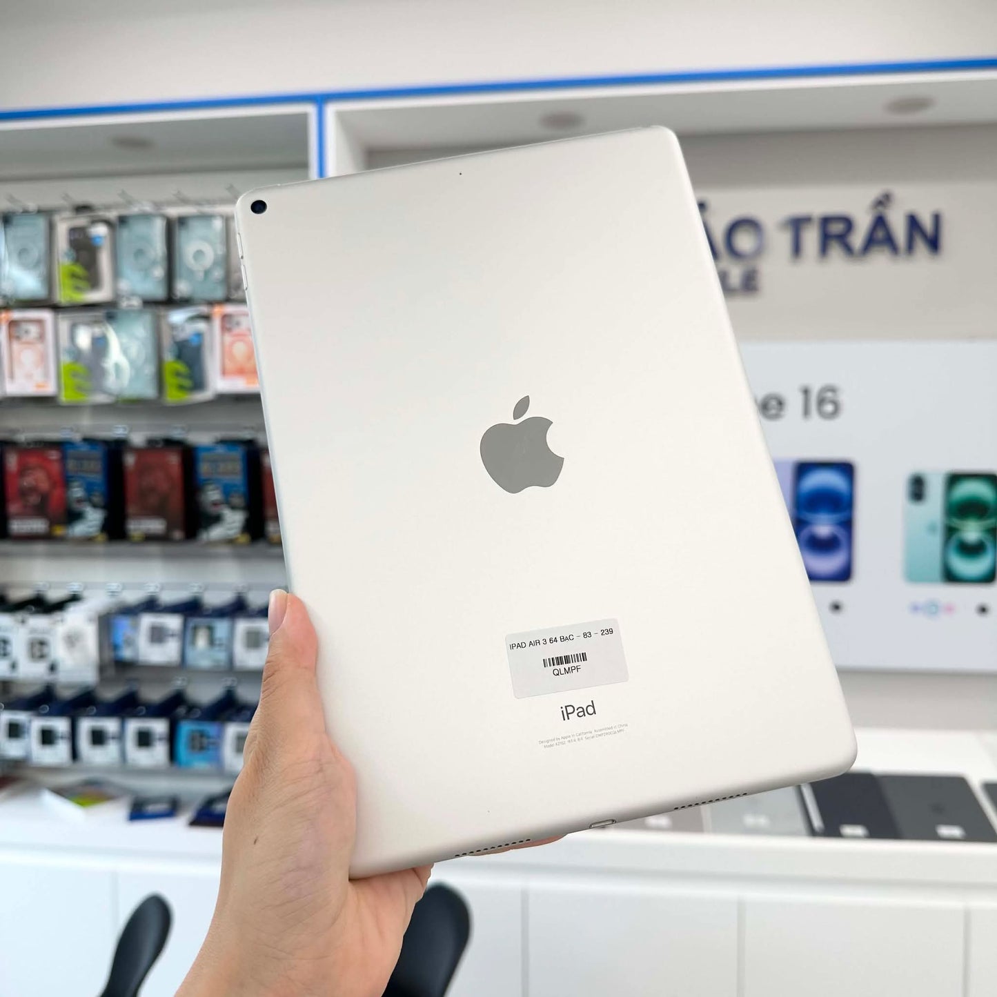IPad Air 3 64gb Bạc - Pin 83% - QLMPF