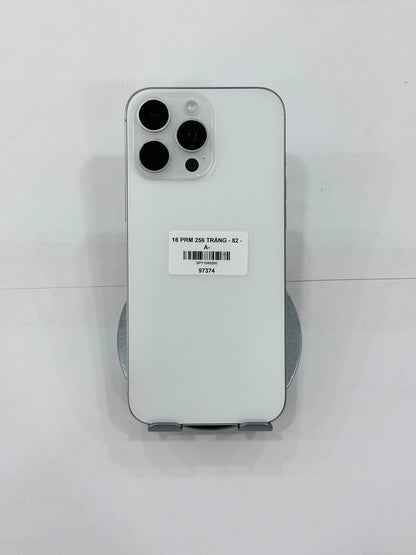 IPhone 16 ProMax 256gb Màu trắng - Pin 82%- 97374 - a- busan