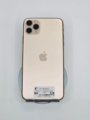 IPhone 11 ProMax 64gb Màu vàng, Pin thay mới 100%, Máy xước nhẹ