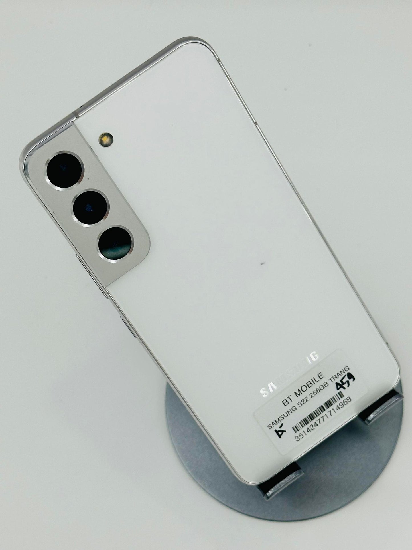Samsung S22 bản 256gb Màu trắng, Máy xước nhẹ, chưa qua thay sửa