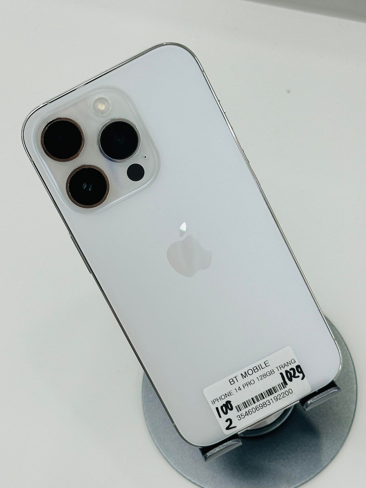 IPhone 14 Pro 128gb Màu trắng, Pin zin 100%, Máy zin chưa qua thay sửa