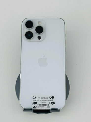 IPhone 14 ProMax 128gb Màu trắng, Pin zin 100%, đã thay cam và pin linh kiện chính hãng