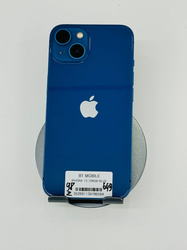 IPhone 13 bản 128gb Màu Xanh dương, Pin zin 98%, Máy zin chưa qua thay sửa
