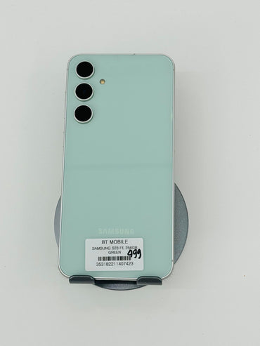 Samsung S23 FE bản 256gb Màu xanh lá, Máy zin chưa qua thay sửa