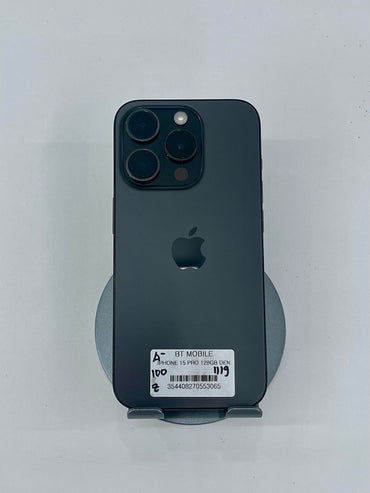 IPhone 15 Pro 128gb Màu đen, Pin zin 100%, Máy xước nhẹ, chưa qua thay sửa