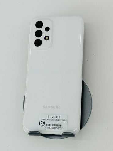 Samsung A23 bản 128gb Màu trắng, Máy zin chưa qua thay sửa