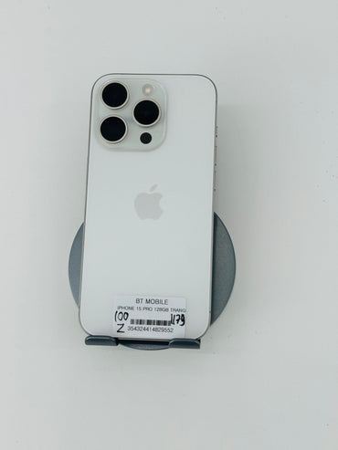 IPhone 15 Pro 128gb Màu trắng, Pin zin 100%, Máy zin chưa qua thay sửa