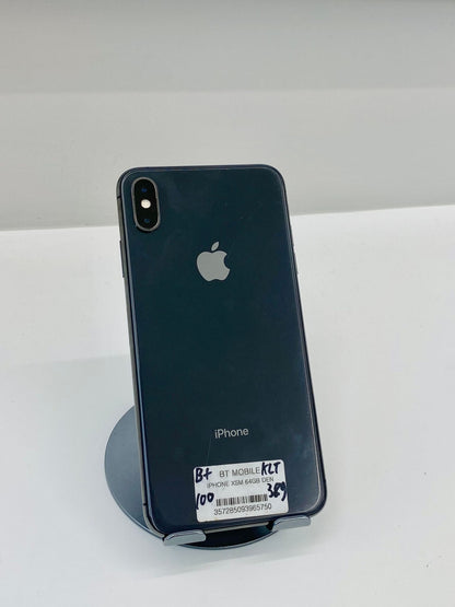 IPhone XSMax 64gb Màu đen, Pin thay mới 100%, Máy đã thay kính lưng, Máy xước nhiều - 65750