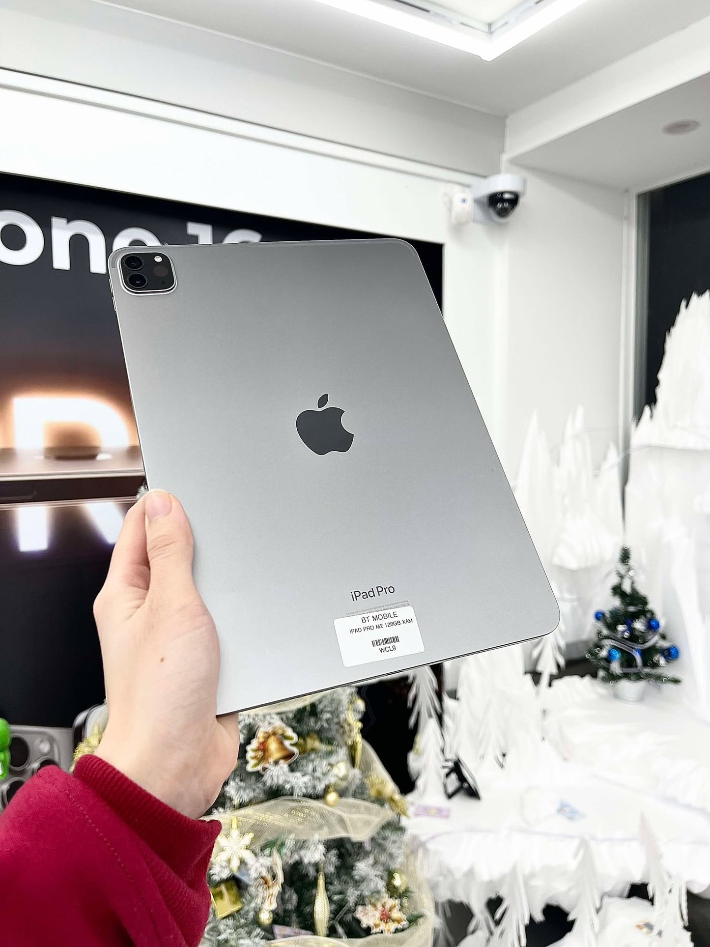 IPad Pro M2 bản 128gb Màu xám, Máy zin chưa qua thay sửa - WCL9