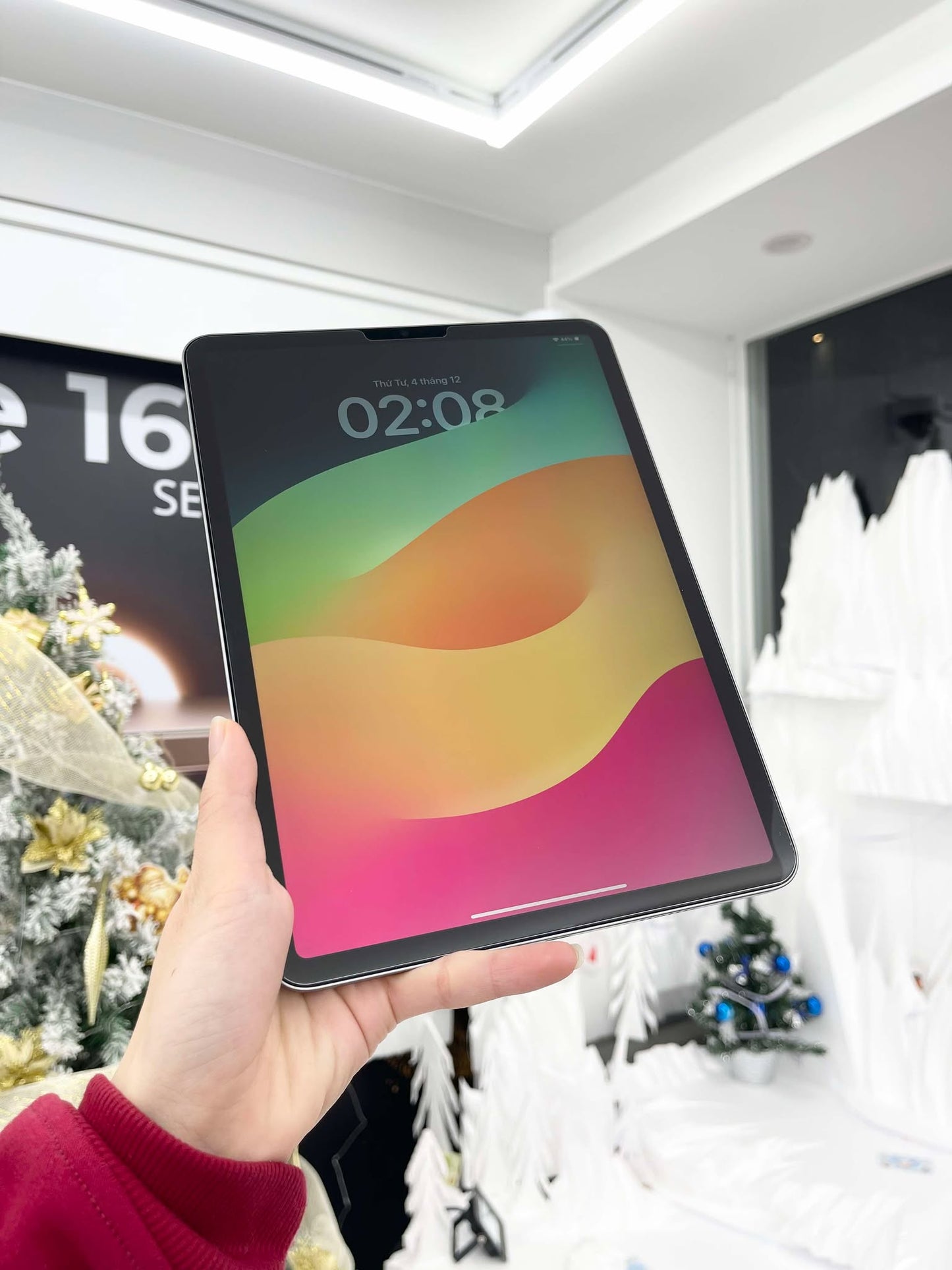 IPad Pro M2 bản 128gb Màu xám, Máy zin chưa qua thay sửa - WCL9