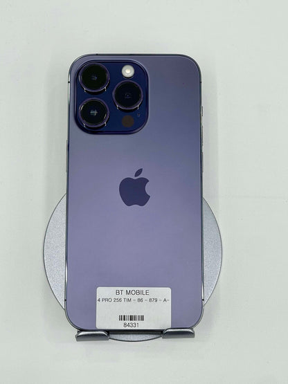 IPhone 14 Pro 256gb Màu tím, Pin zin 86%, Máy xước nhẹ, Máy zin chưa qua thay sửa - 84331