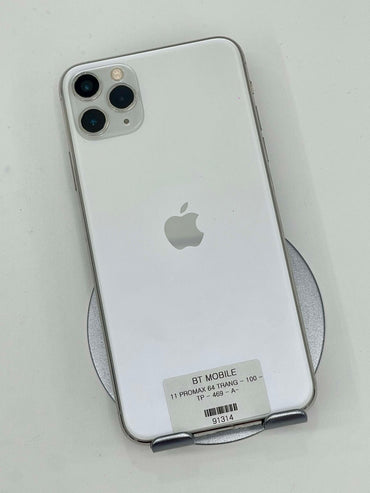 IPhone 11 proMax 64gb Màu trắng, Pin thay mới 100%, Máy xước nhẹ - 91314