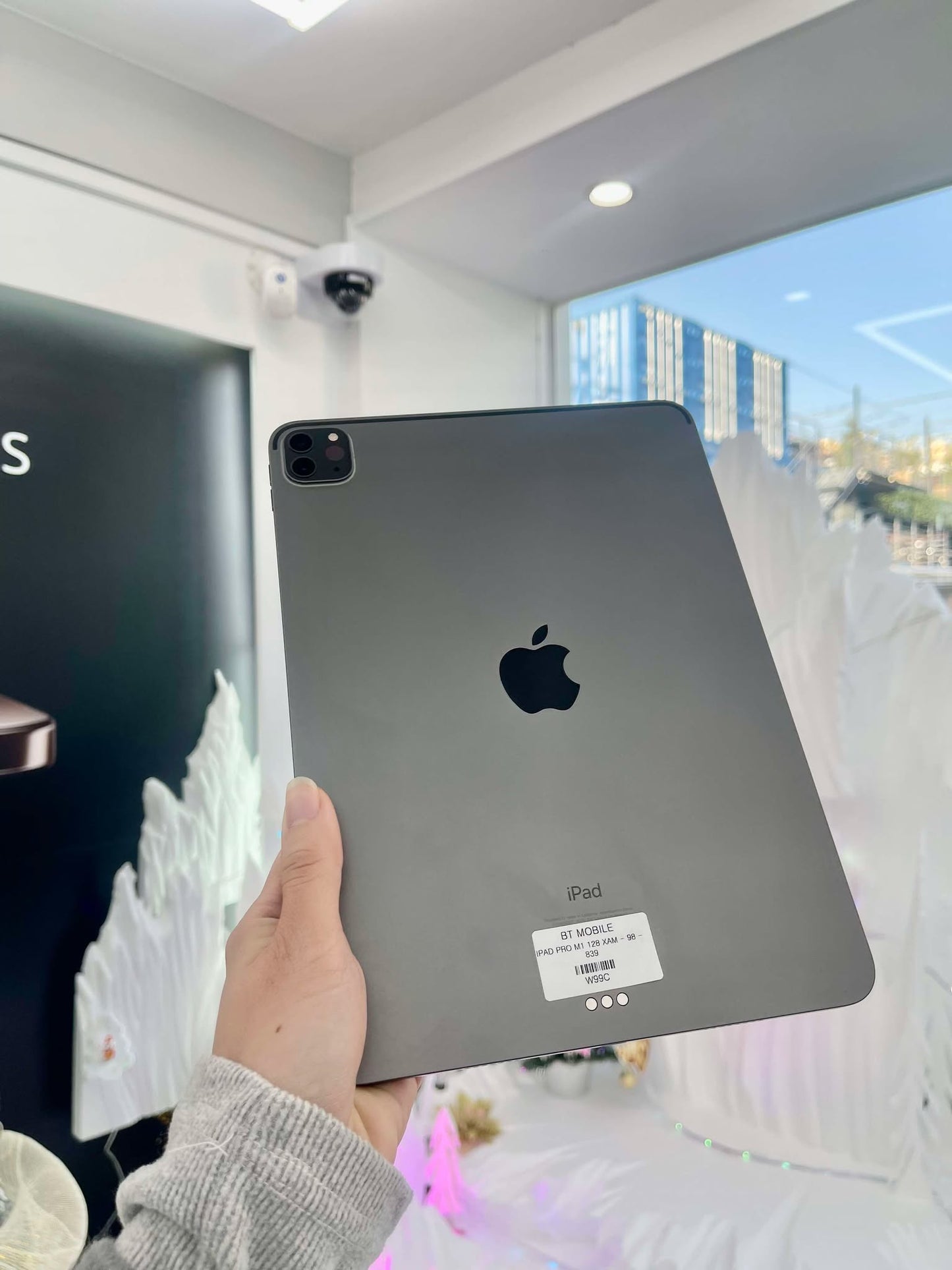 IPad Pro M1 bản 128gb Màu Xám, Pin zin 98%, Máy zin chưa qua thay sửa - W99C