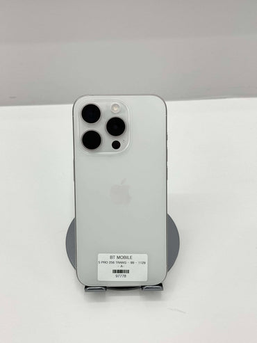 IPhone 15 Pro 256gb Màu trắng, Pin zin 99%, Máy xước nhẹ, Máy zin chưa qua thay sửa - 97778