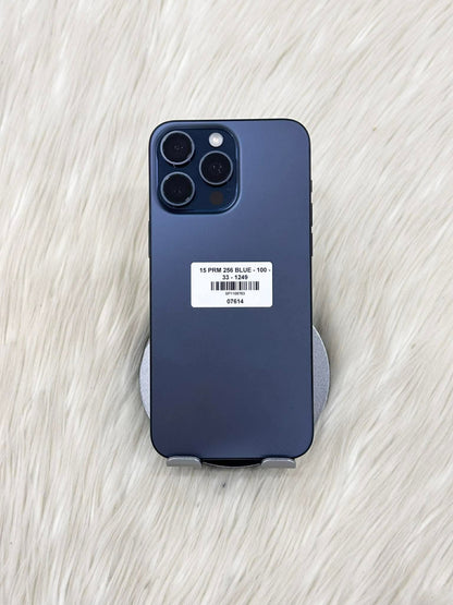 IPhone 15 Promax 256gb Màu Blue - Pin 100% sạc 33 lần - 07614 - TEKU