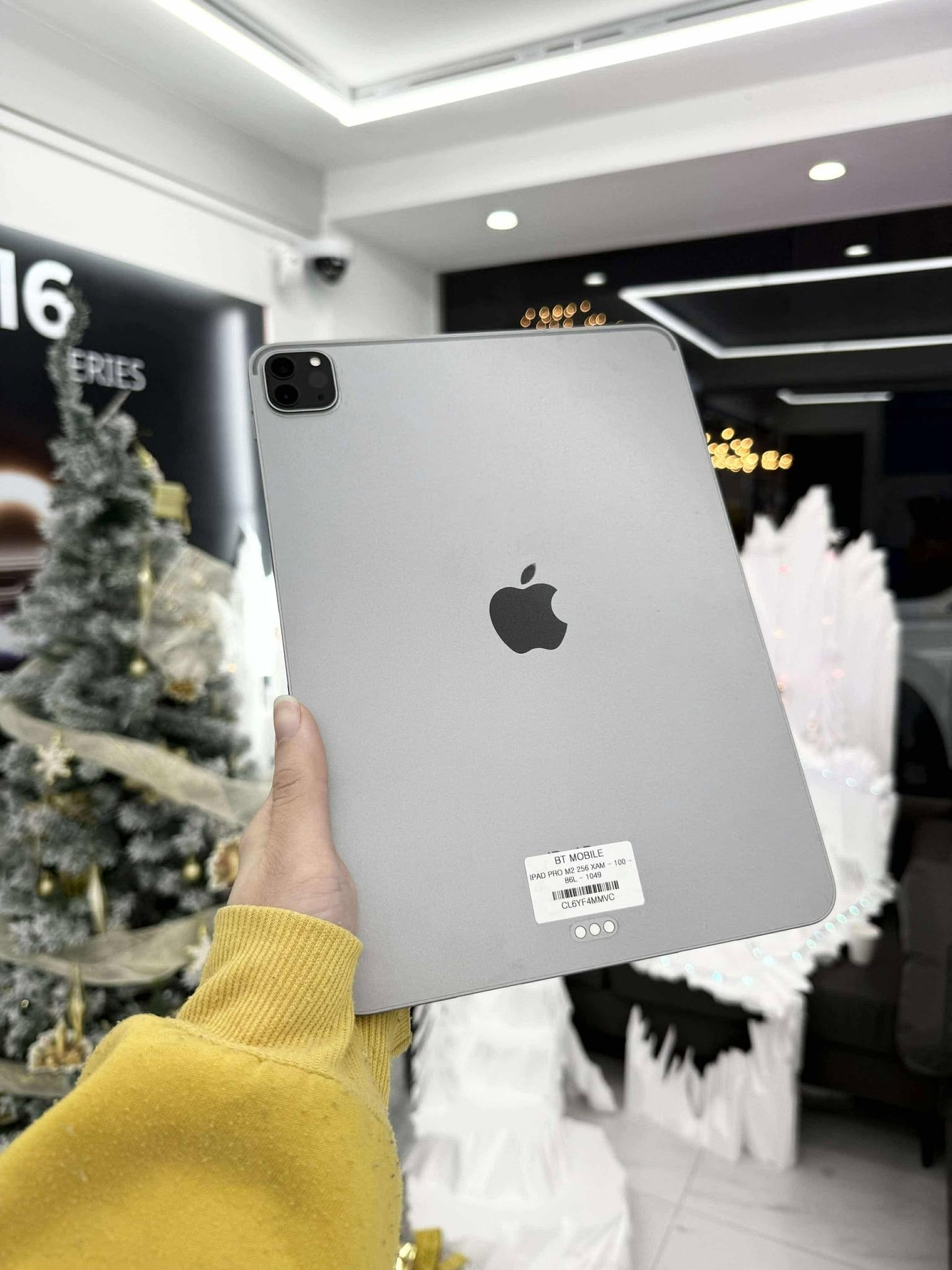 IPad Pro M2 bản 256gb Màu xám, Pin zin 100%, Máy đã sạc 86 lần, Máy zin chưa qua thay sửa - 4MMVC