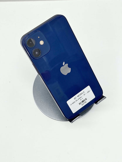 IPhone 12 Mini bản 64gb Màu Xanh dương, Pin thay mới 100%, Máy có xước - 34749 *