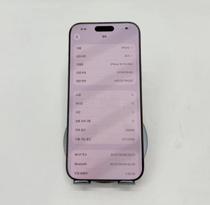 IPhone 16 ProMax 256GB Màu vàng rf- Pin 100% sạc 0 lần - 84345