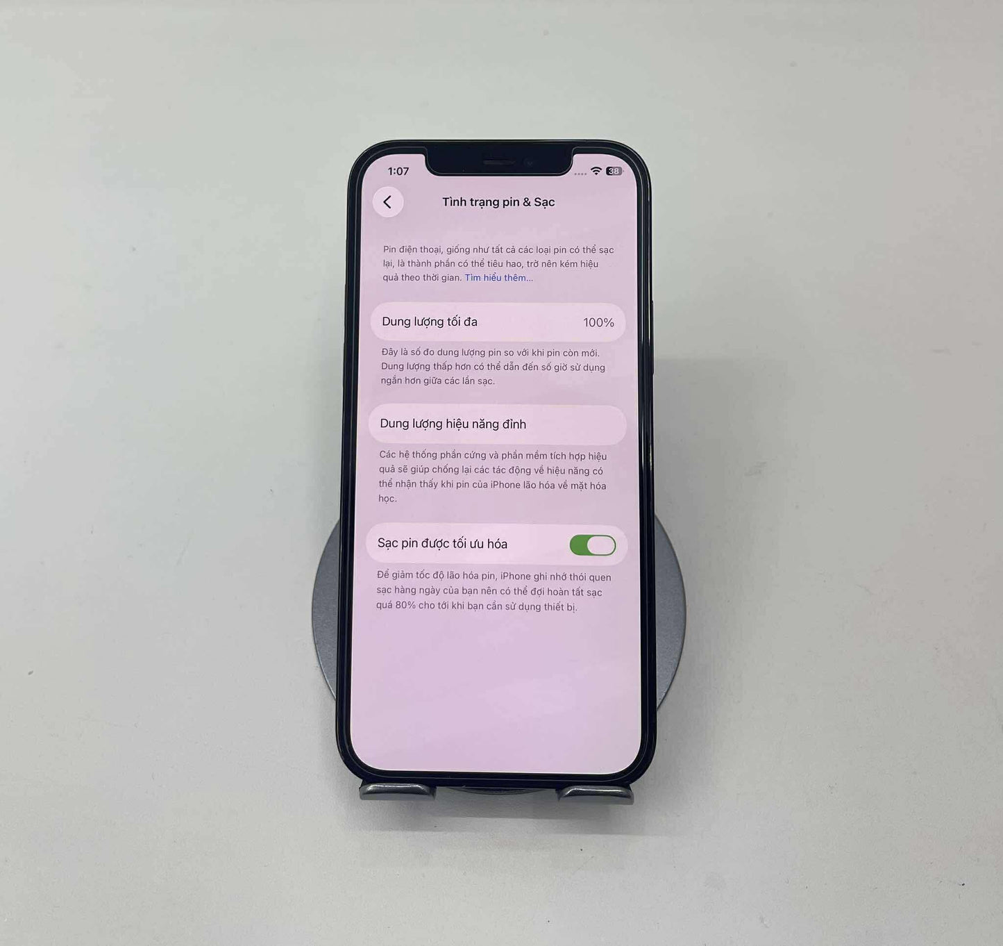 IPhone 12 Pro 128gb Màu Xanh - Pin thay mới 100% - 14362 A-