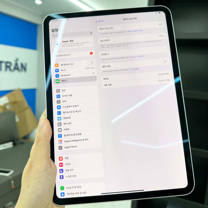 IPad Pro M4 256 màu Bạc Box + sạc zin - Pin 100% sạc 0 lần - W3KPJ - A-*