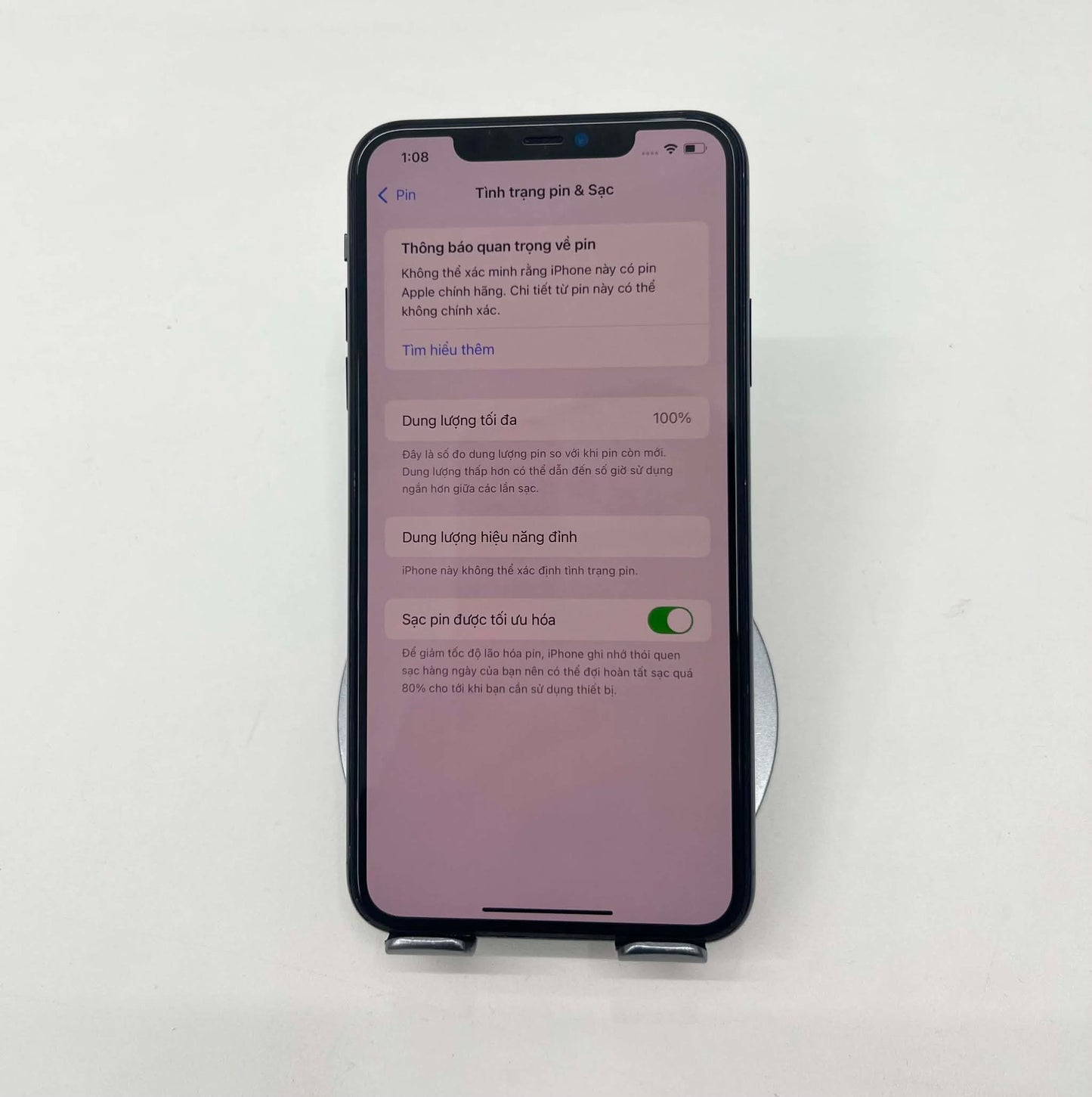 IPhone 11 Promax 512gb Màu Green - Pin thay mới 100% - 48725 - A-*