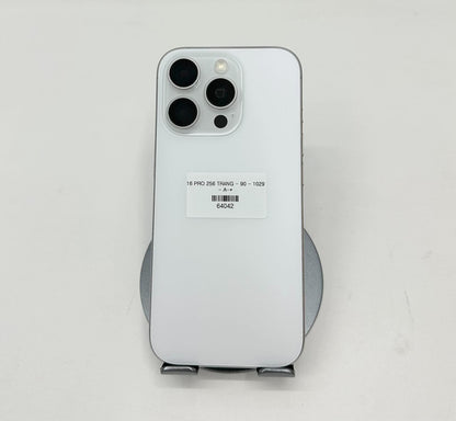 IPhone 16 Pro 256gb Trắng - Pin 90% - 64042 -a-* Busan