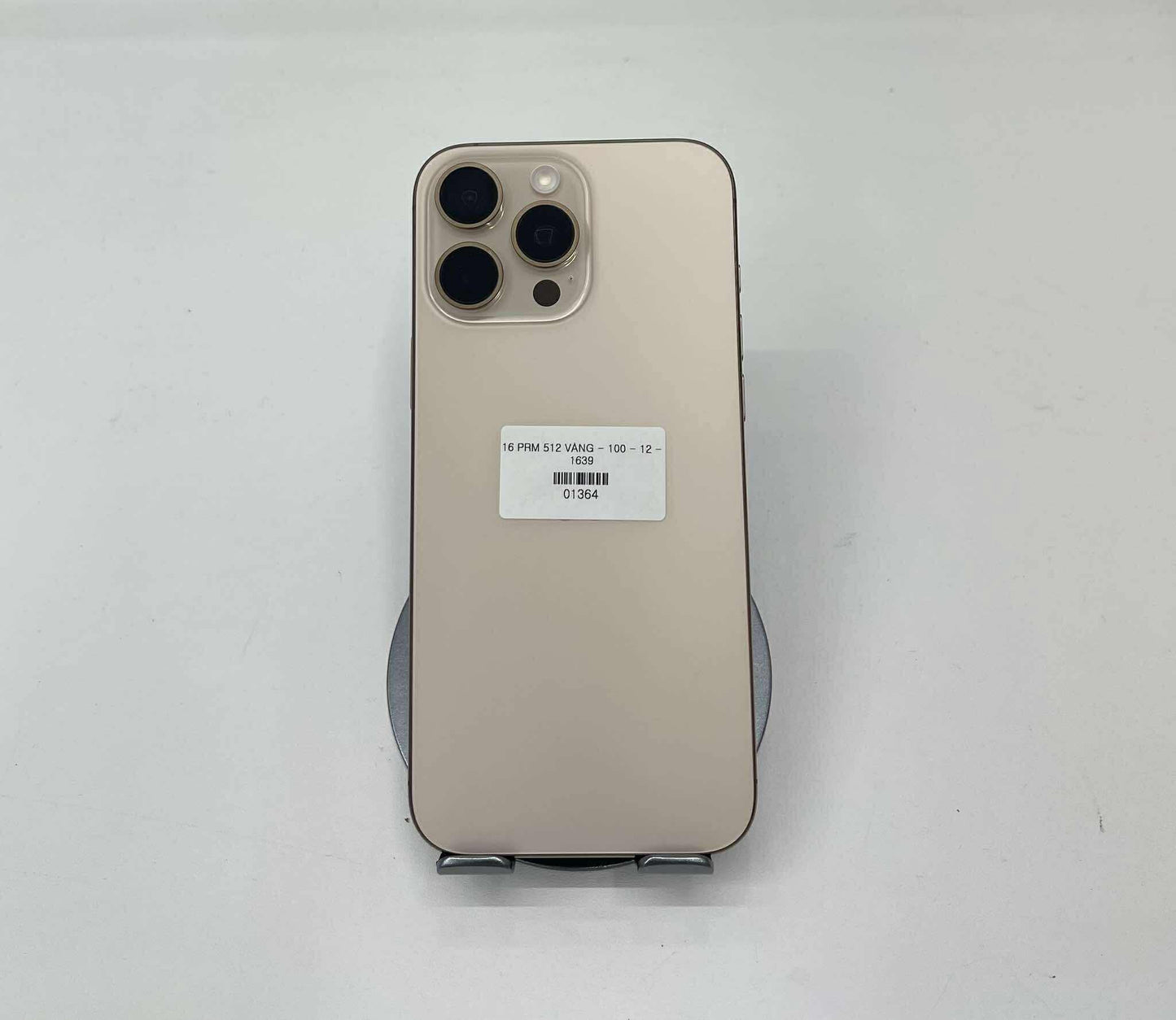 IPhone 16 ProMax 512GB Màu vàng - Pin 100% sạc 12 lần - 01364