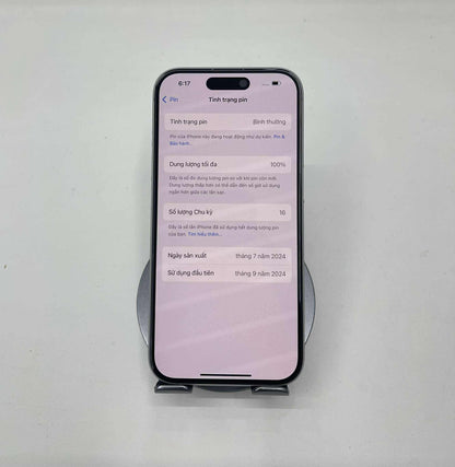 Iphone 16 128 Màu Trắng - Pin 100% sạc 16 lần - 67761