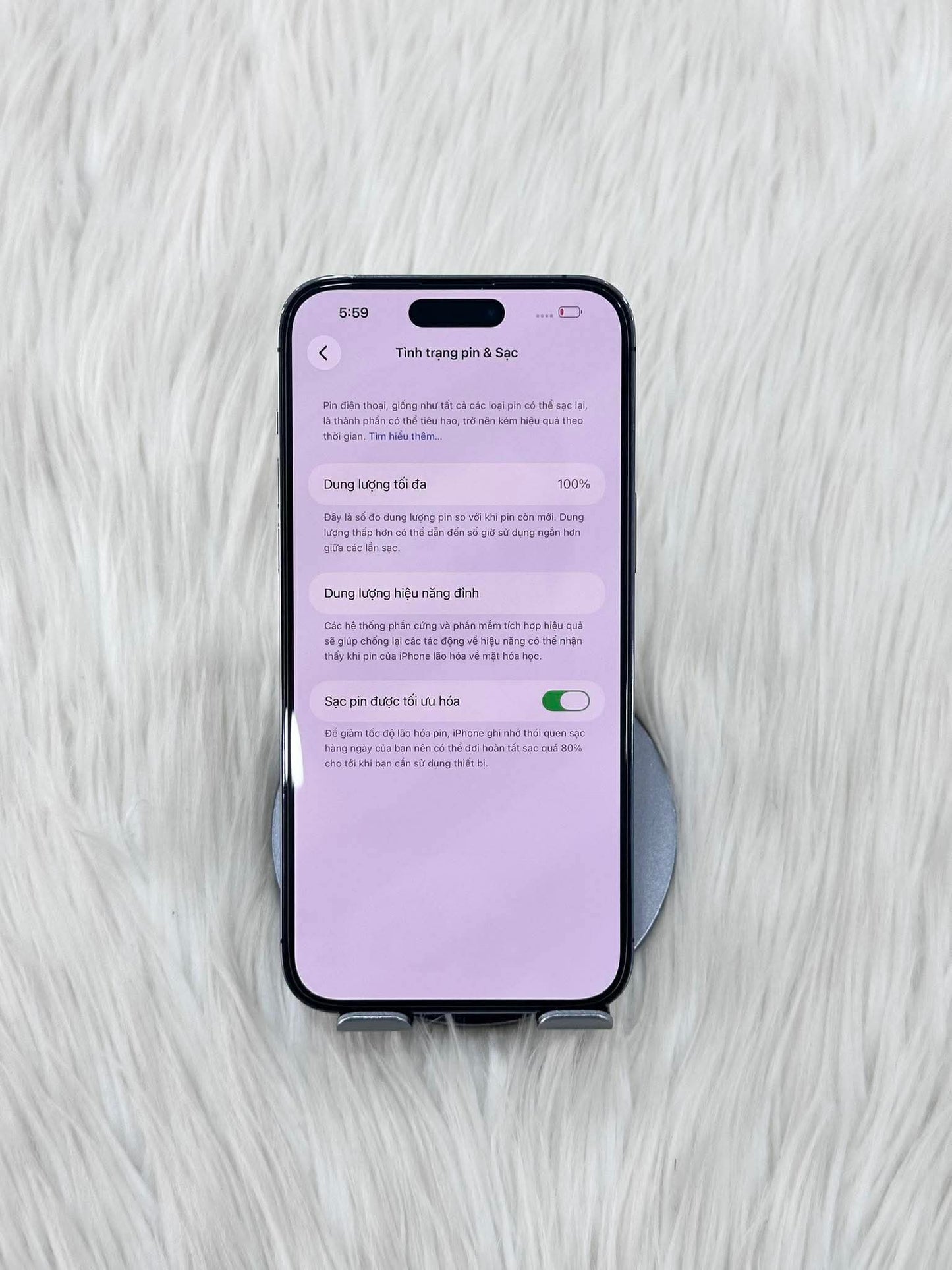IPhone 14 Promax 256gb Màu Tím - Pin thay mới 100% - 48819 A-* Teku