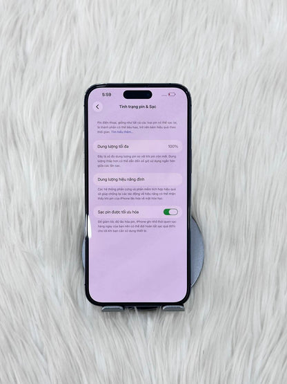 IPhone 14 Promax 256gb Màu Tím - Pin thay mới 100% - 48819 A-* Teku