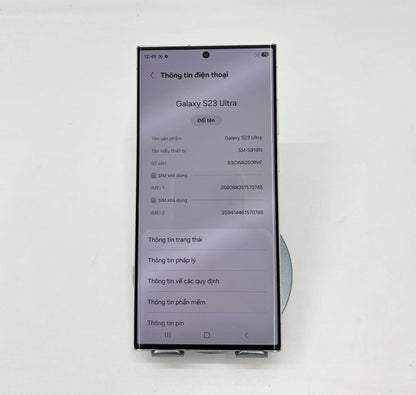 SamSung S23 Ultra 256gb Màu Trắng - 70745 - A-*Busan