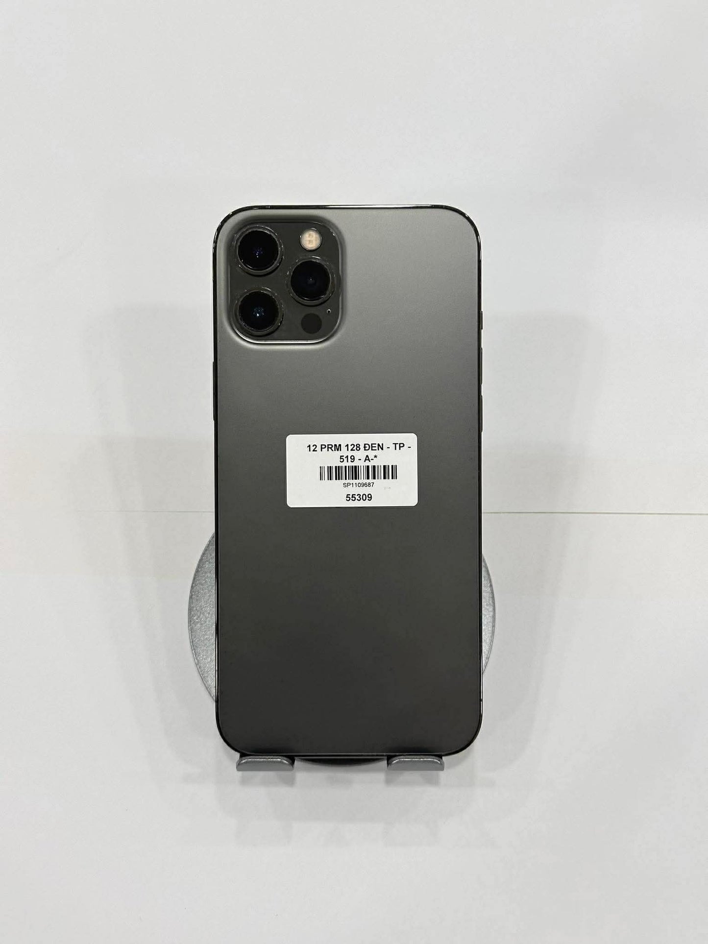 IPhone 12 Promax 128gb Màu đen - Pin thay mới 100% - 55309 - A-* Teku