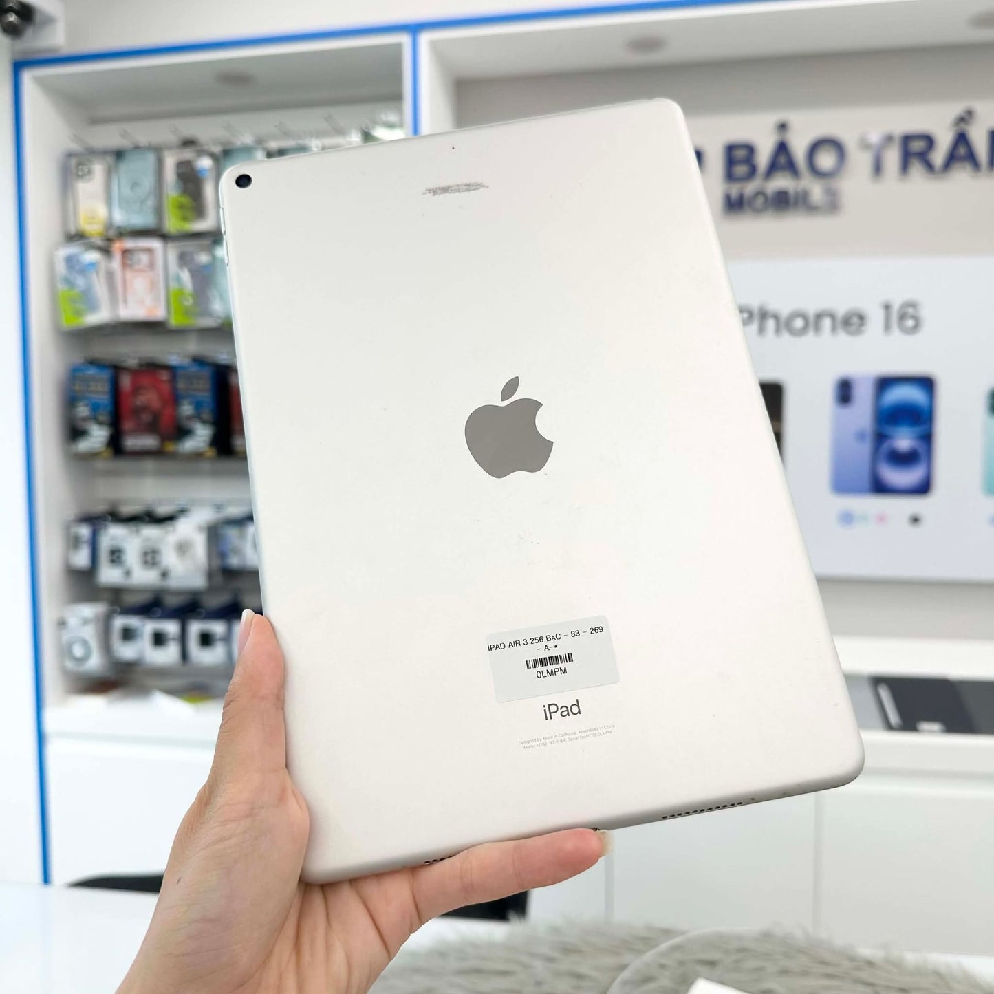 IPad Air 3 256gb Bạc - Pin 83% - 0LMPM A-*