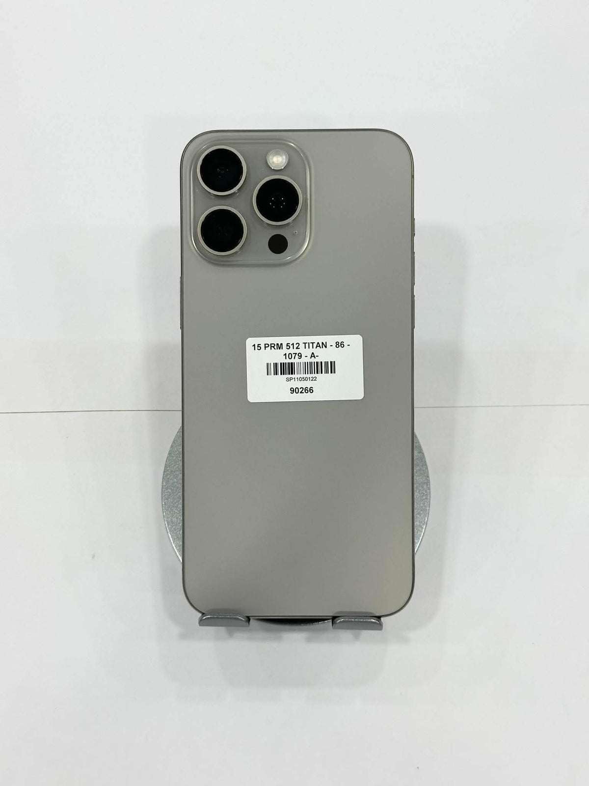 IPhone 15 Promax 512gb Màu Titan - Pin 86% - 90266 - a-