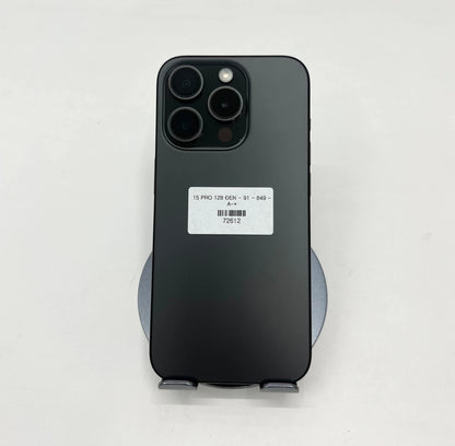 IPhone 15 Pro 128gb Màu đen - Pin 91% - 72612 - A-*