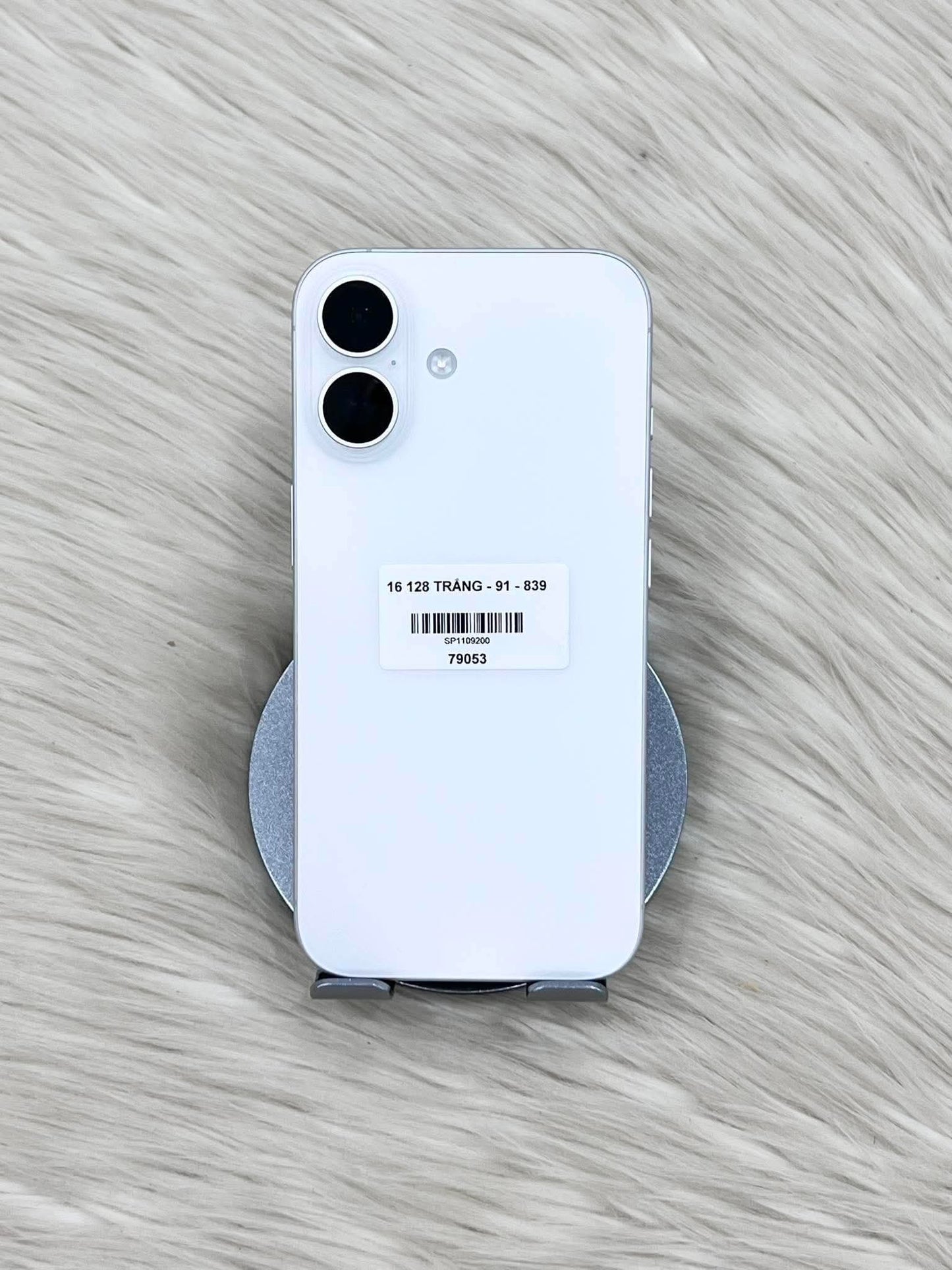 Iphone 16 128 Màu Trắng - Pin 91% - 79053  Teku