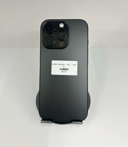 IPhone 16 Pro 128GB màu đen - Pin 100% - 35131 - A-