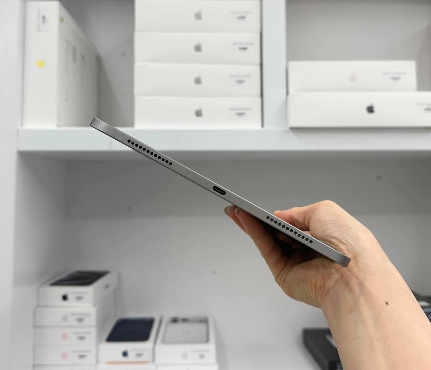 IPad Air 6 bản 128GB Màu xám - Pin 89% - GJYP4  A-*