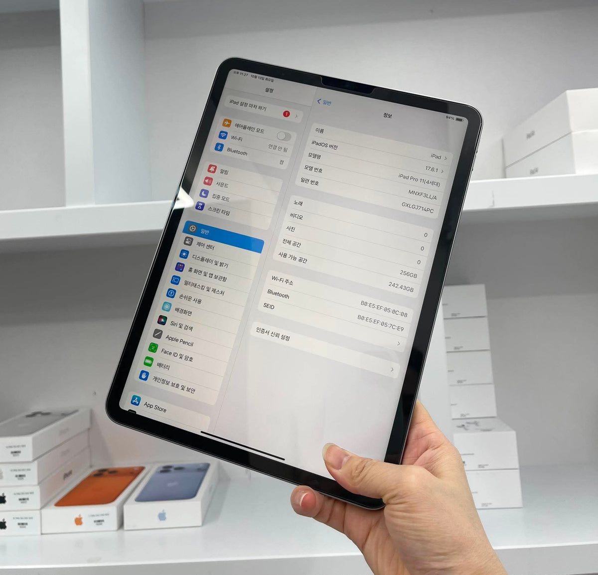 IPad Pro M2 bản 256GB Màu xám  - Pin99% - 714PC