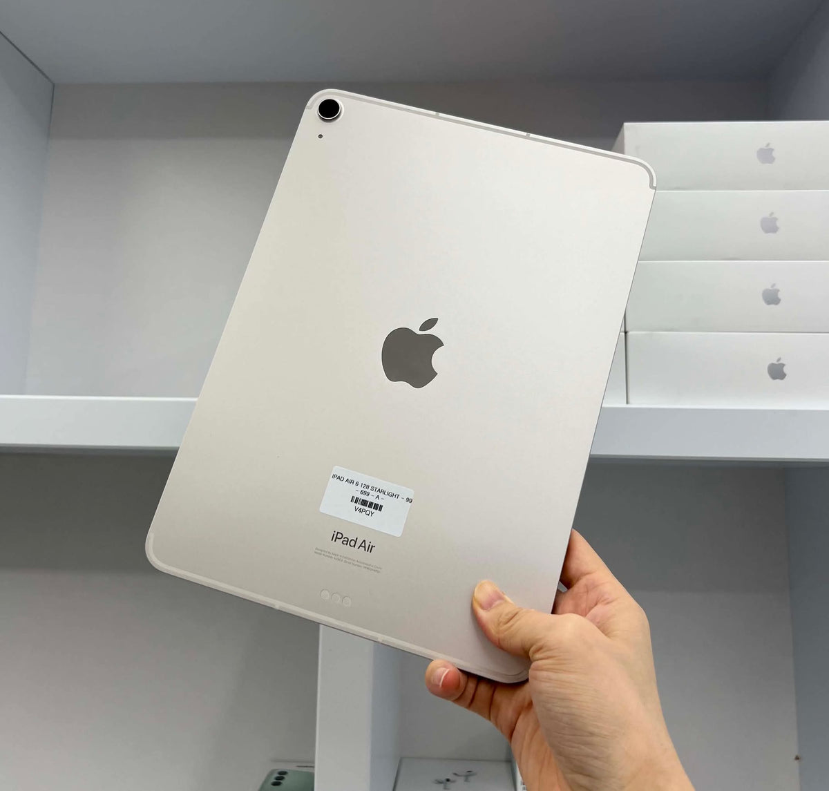 IPad Air 6 bản 128GB Màu Starlight - Pin 99% -V4PQY - a-