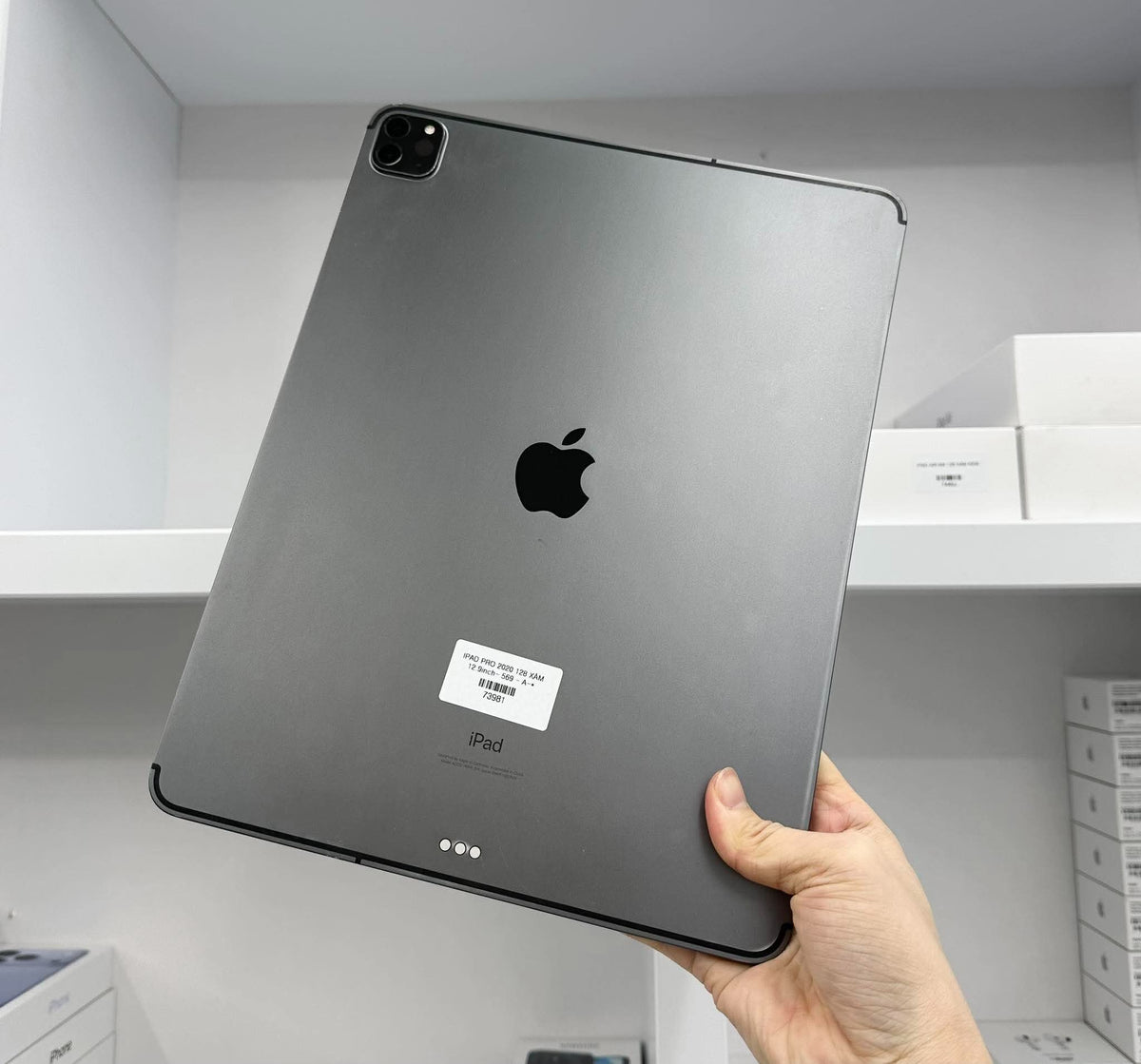 IPad Pro 2020 bản 128GB Màu xám 12.9inch- 73981 - a-*