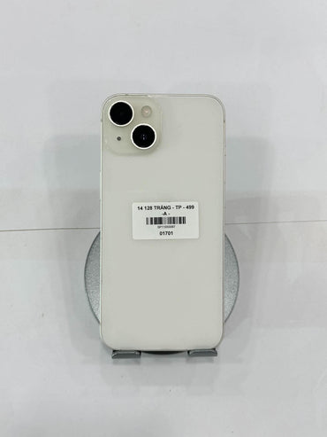 IPhone 14 bản 128gb Màu trắng - Thay Pin 100% - 01701 - a- Teku