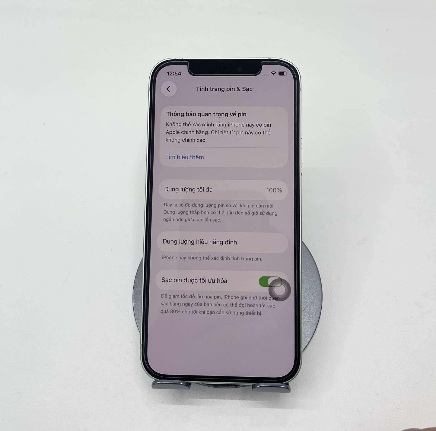 IPhone 12 bản 64gb Màu Xanh - Pin thay 100% - 54886 A-*