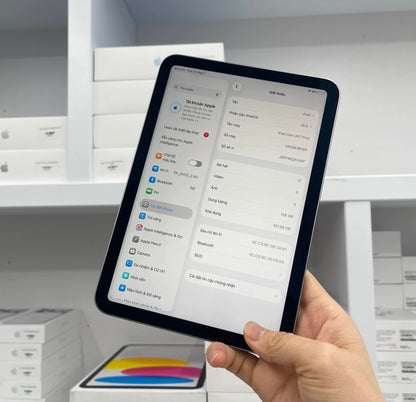 IPad Mini 7 bản 128GB Màu Xám - Pin 85% - qxvwp - A_*