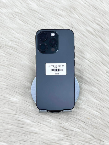 IPhone 16 Pro 128gb Màu Đen - Pin 94% - 92626  A- TEKU