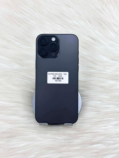 IPhone 16 Promax 256GB màu Đen - Pin 100 sạc 74L - 15755 TEKU