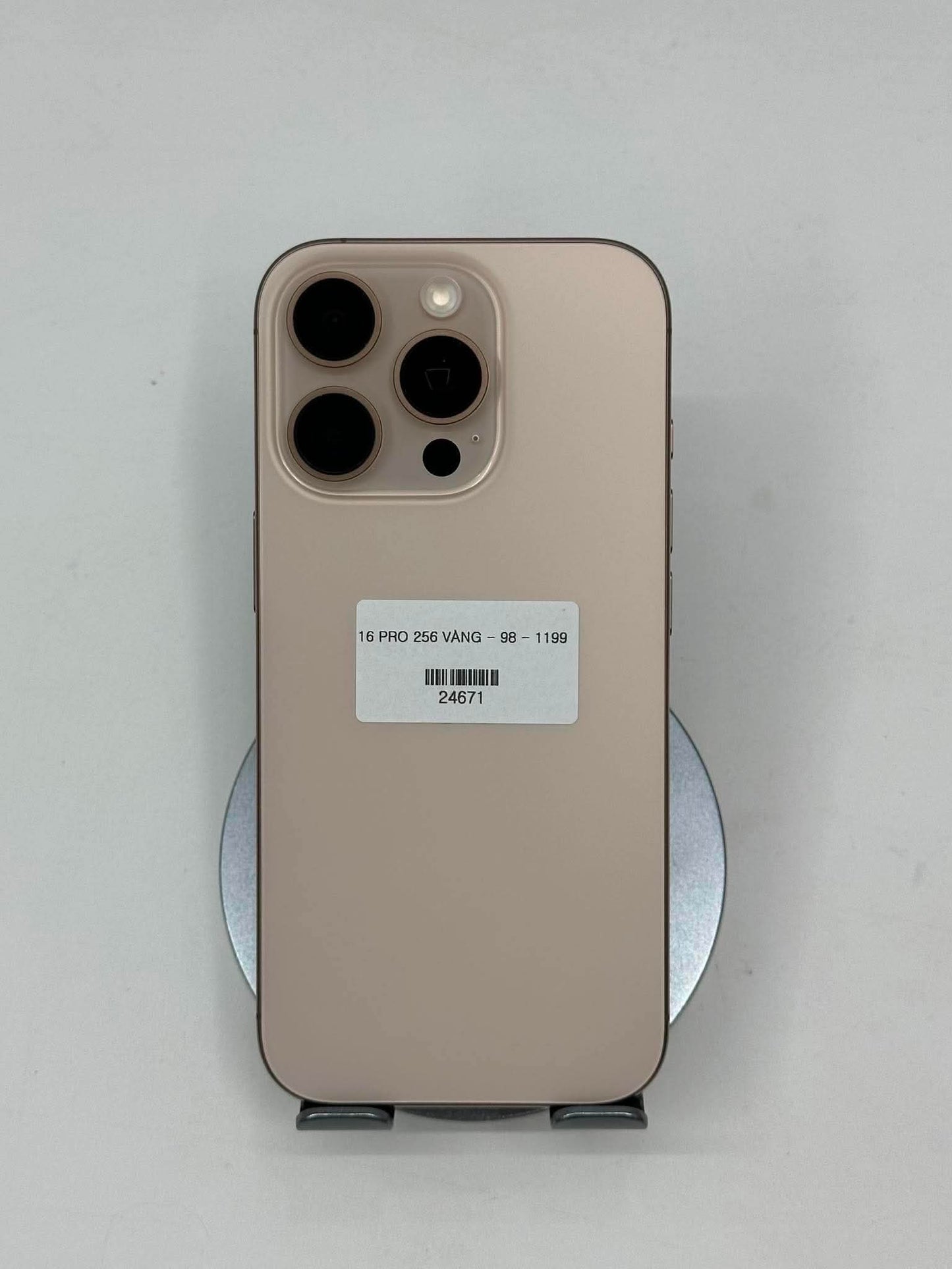 IPhone 16 Pro 256 Màu Vàng - Pin 98% -  24671