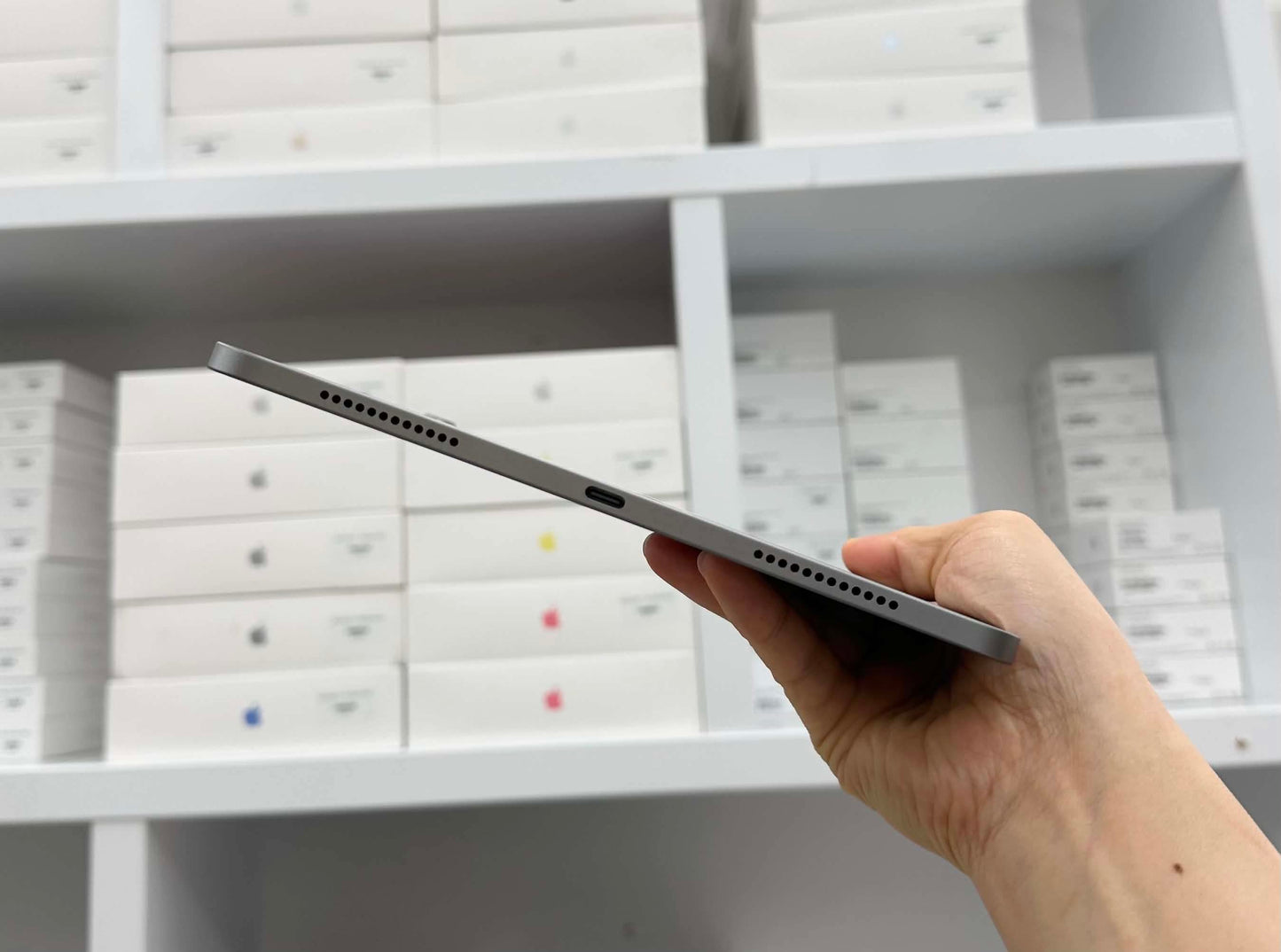 Ipad Air M3 128gb Màu xám   - Pin 100% - WPM4N, 6KK7T